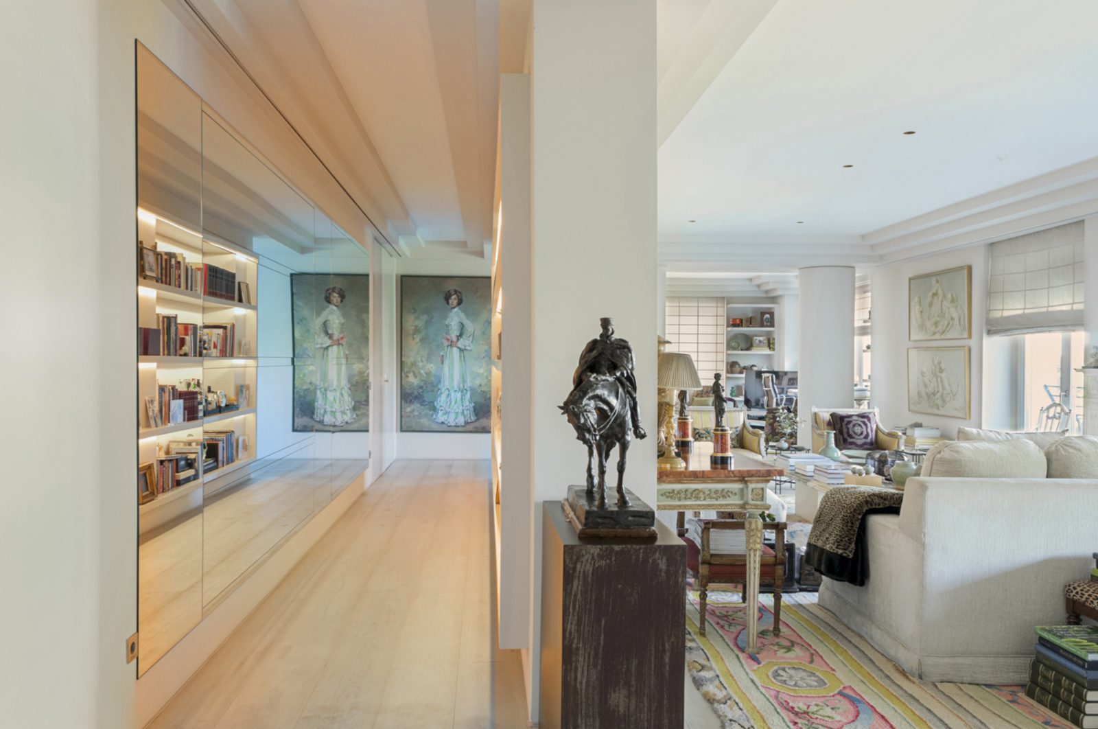 Mural de Espejos Envejecidos de Arantxa Hergueta