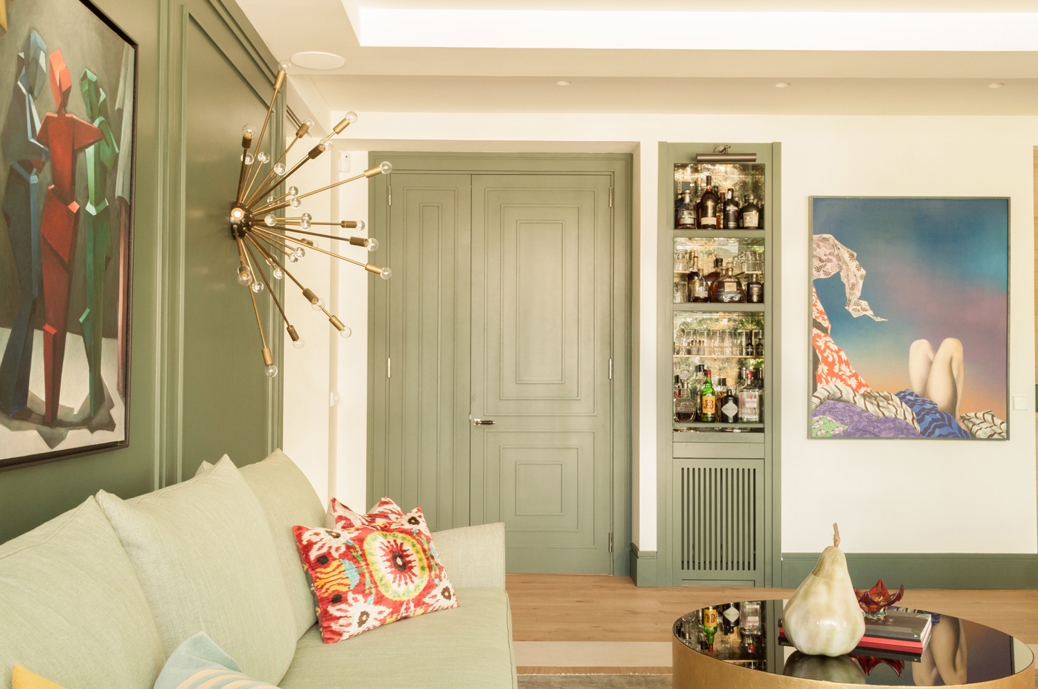 Espejo Envejecido en Muebles de Arantxa Hergueta