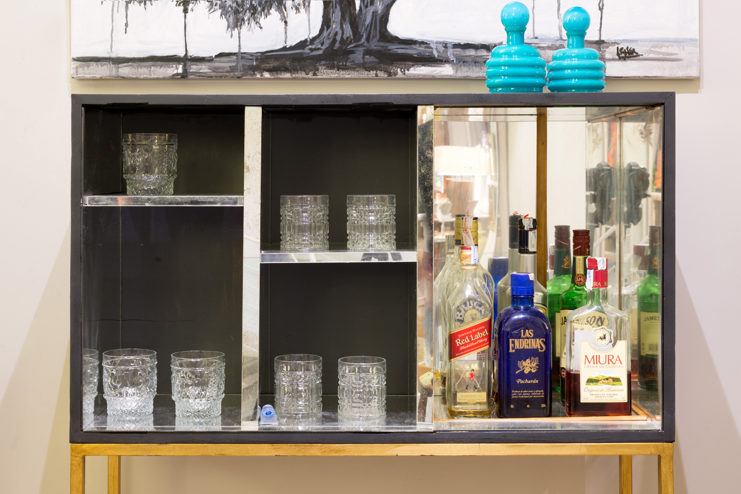 Espejo Envejecido en Muebles de Arantxa Hergueta